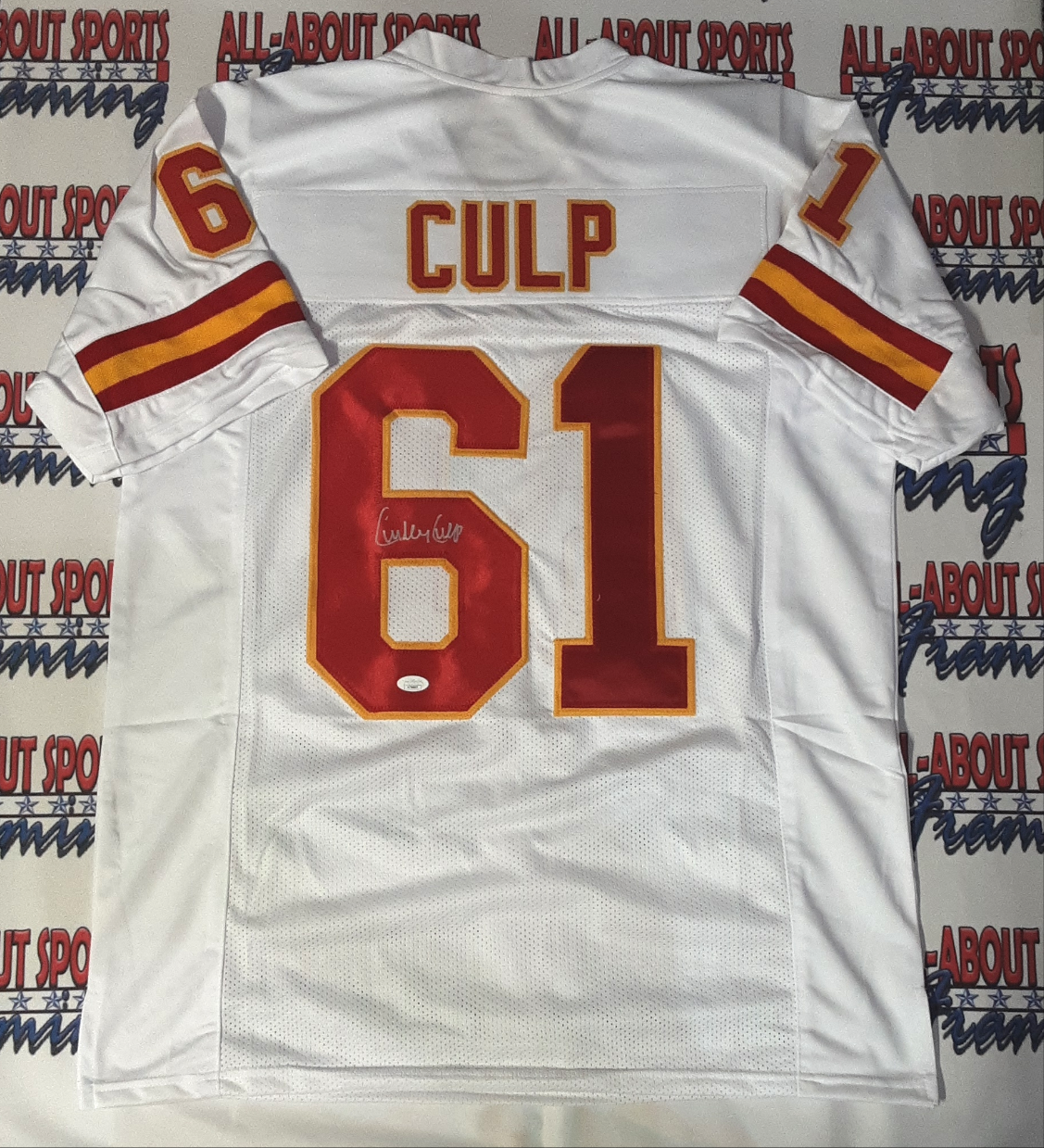 Curly Culp Authentic Signed Pro Style Jersey Autographed JSA