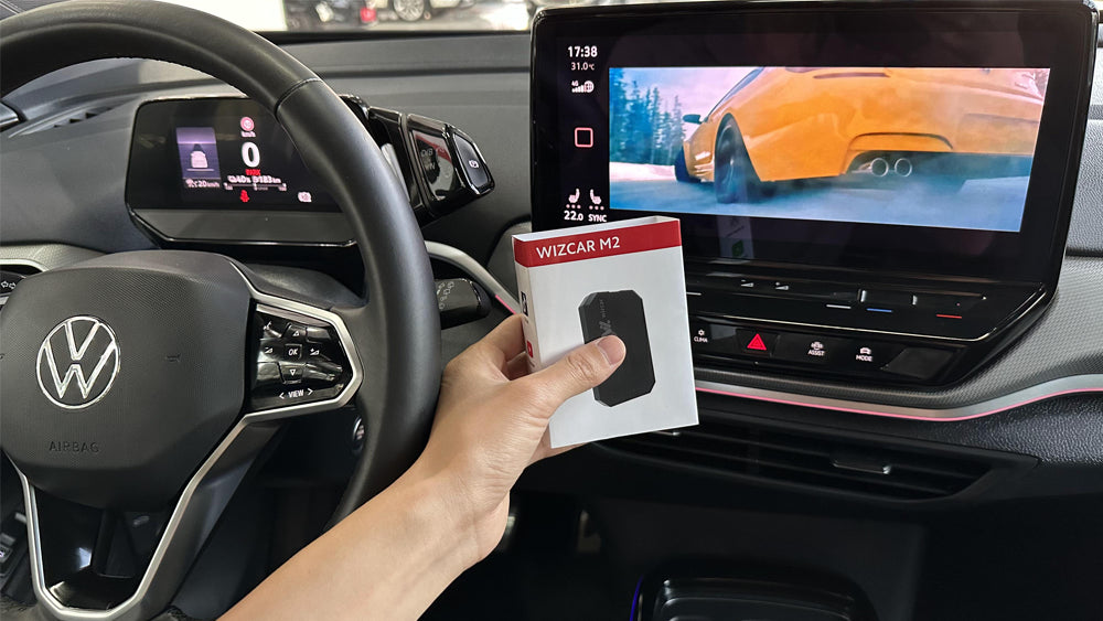 WIZCAR M2 VW iD.4 Crozz iD.6 iD.7 iD.3 Android Auto Waze Google Maps M