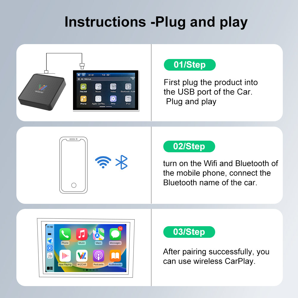How to connect to wizcar a1 ?