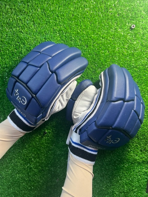 E4 Cyborg Navy Batting Gloves -2023