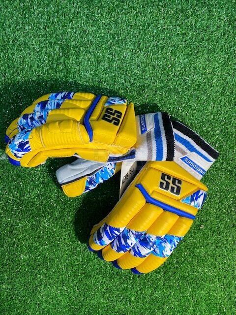 SS CHENNAI SUPER KINGS CRICKET BATTING GLOVES