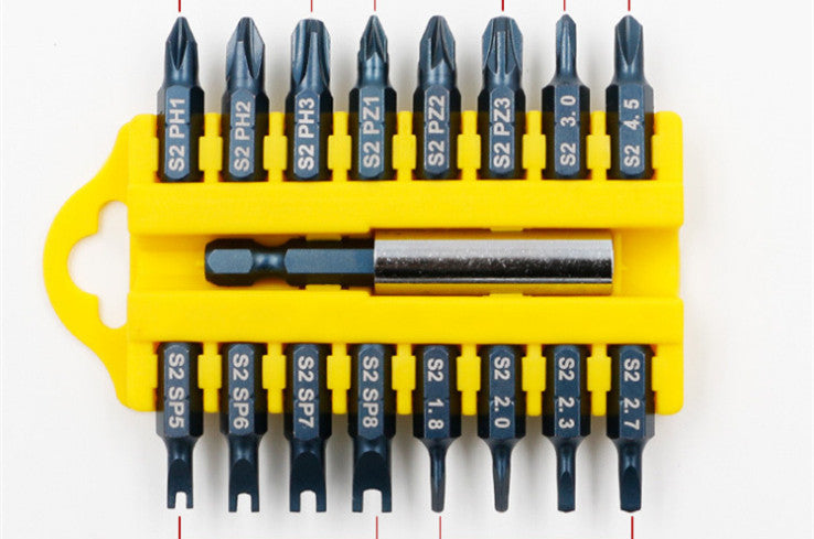 Electric Screwdriver Bit Set Cross Inner Hexagonal Wind Bit Beaten Strong Magnetic Hand Drill High-Strength Screwdriver Bit