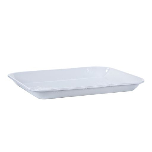 Small Rectangular Tray Baking Sheet, Solid White