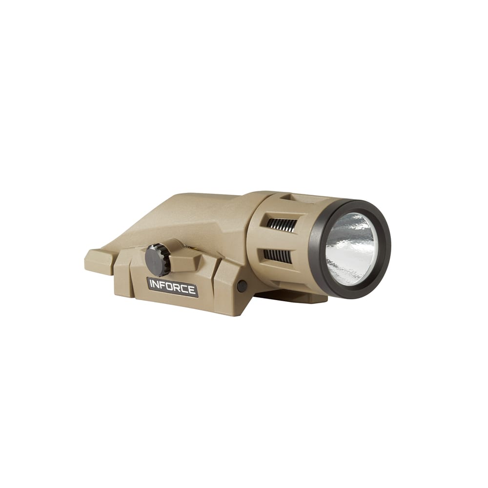 Inforce HML White Weapon Lights in FDE