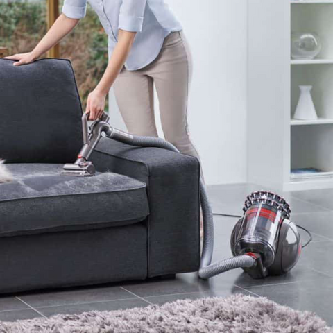 Deep clean with a vacuum