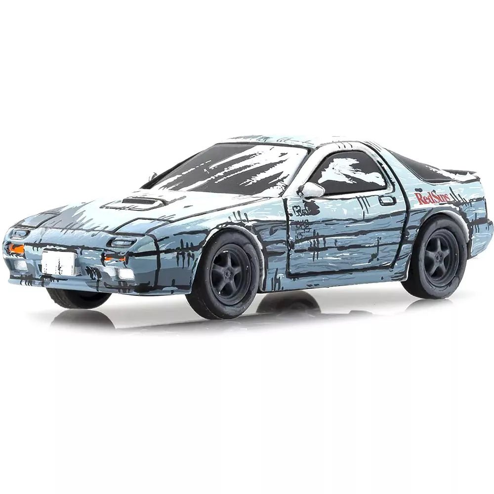 Initial D Comic Special Edition Manga Art 3 Car Set with Art Mats Kyosho 1:64