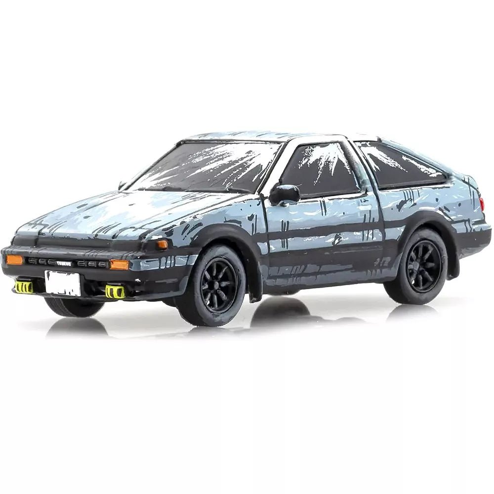 Initial D Comic Special Edition Manga Art 3 Car Set with Art Mats Kyosho 1:64