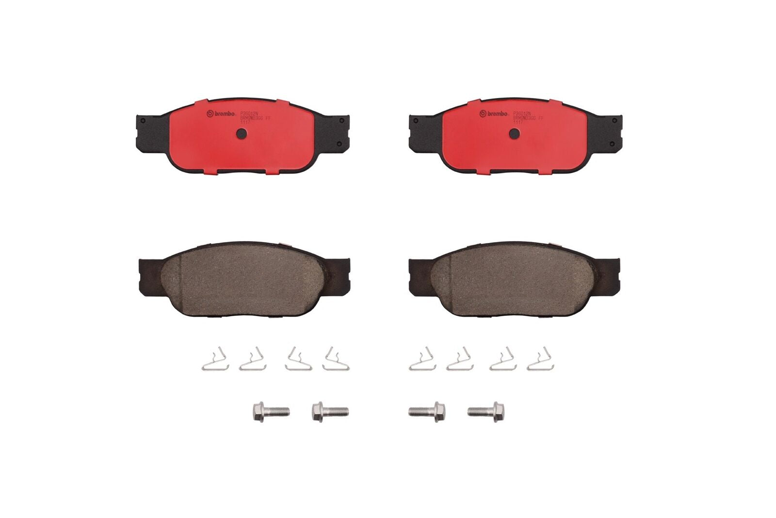 Brembo Front Disc Brake Pad Set for LS, Thunderbird, S-Type (P36012N)