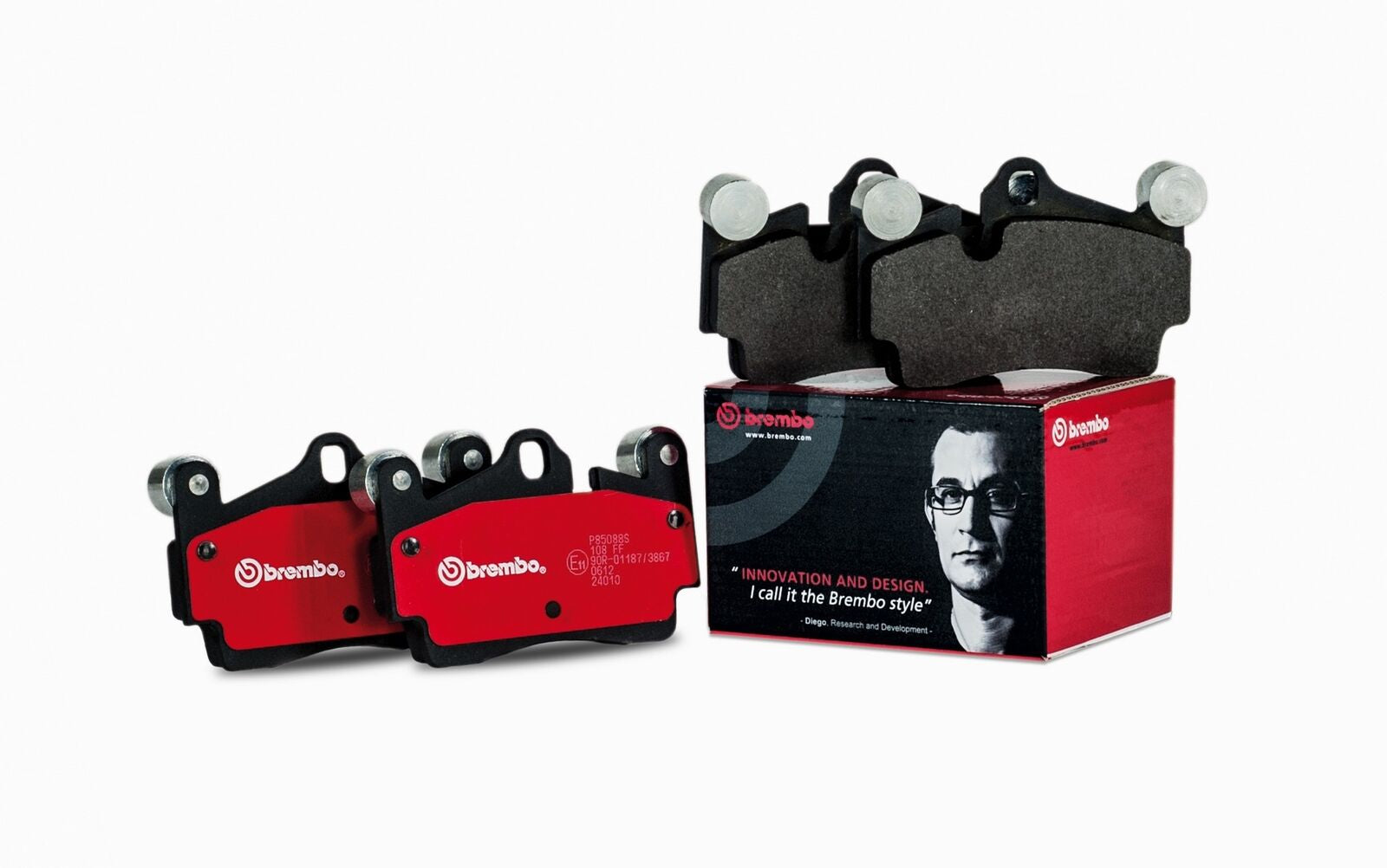 Brembo Front Disc Brake Pad Set for F-Type, XJ, XF (P36028N)
