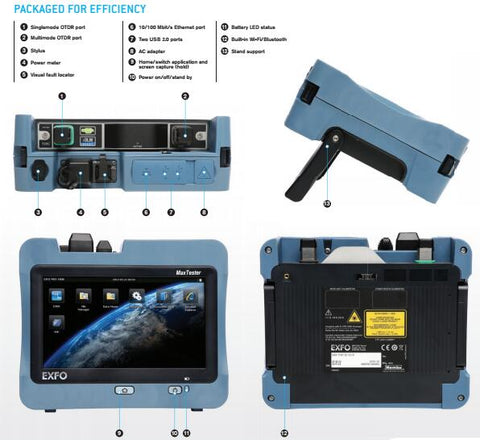 Exfo otdr MAXTESTER 715B For Sale - Splicermarket.com