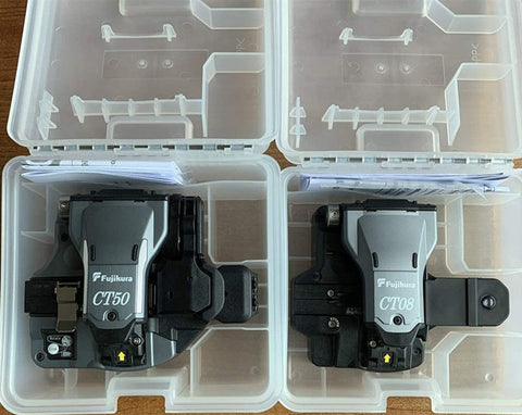 Comparison among Fujikura CT50 Fiber Cleaver and CT08 Fiber Cleaver