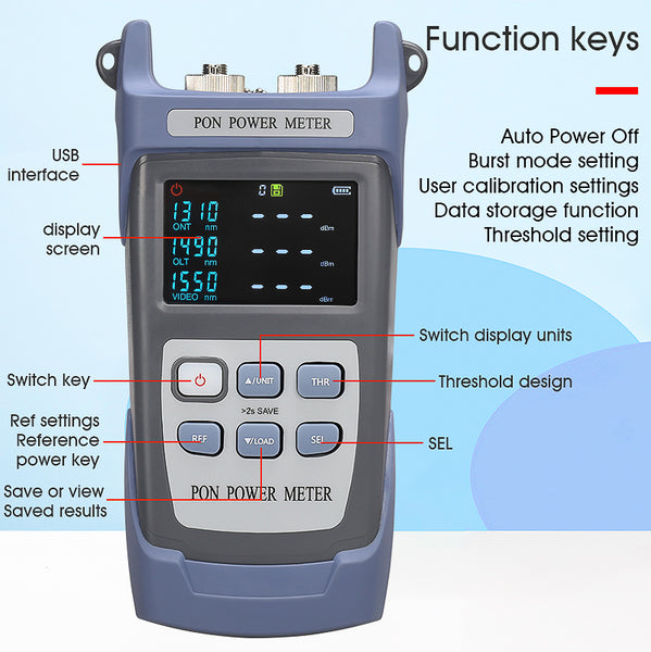 Fiber Optical PON Power Meter Price