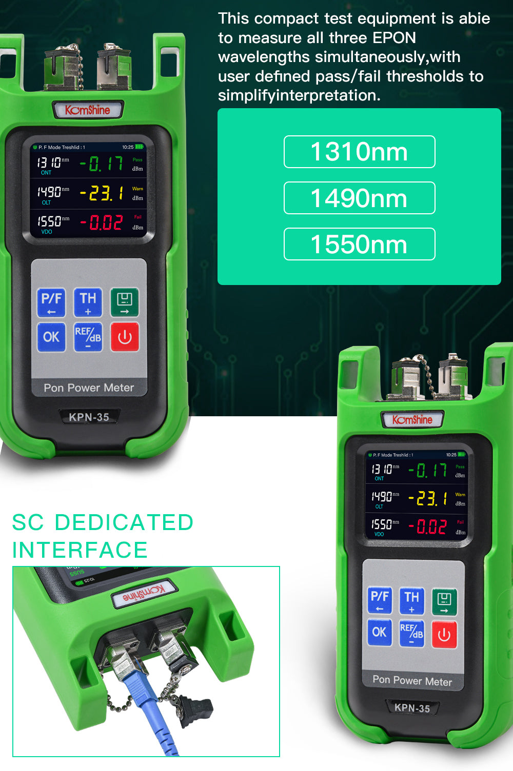 optical network (PON) power meter
