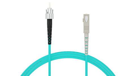 Aqua Blue Fiber Optic Multimode OM3 For Sale