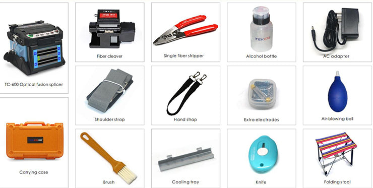 TEKCN TC-600 Fiber Fusion Splicer - Splicermarket.com