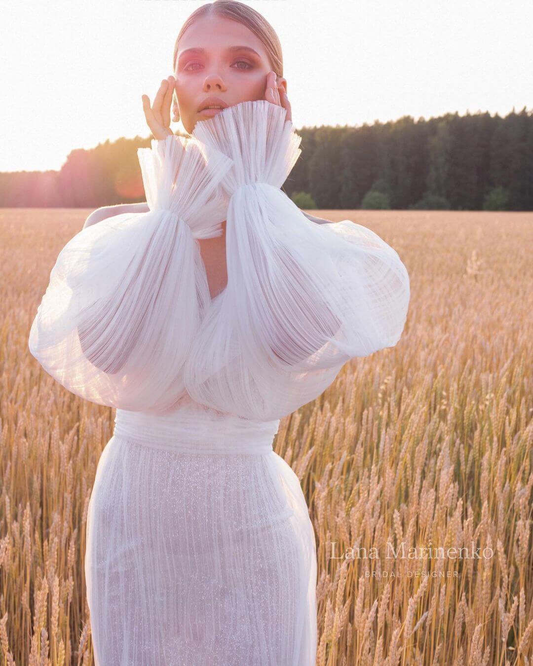 Ethereal Mermaid Wedding Dress Lana Marinenko Helen