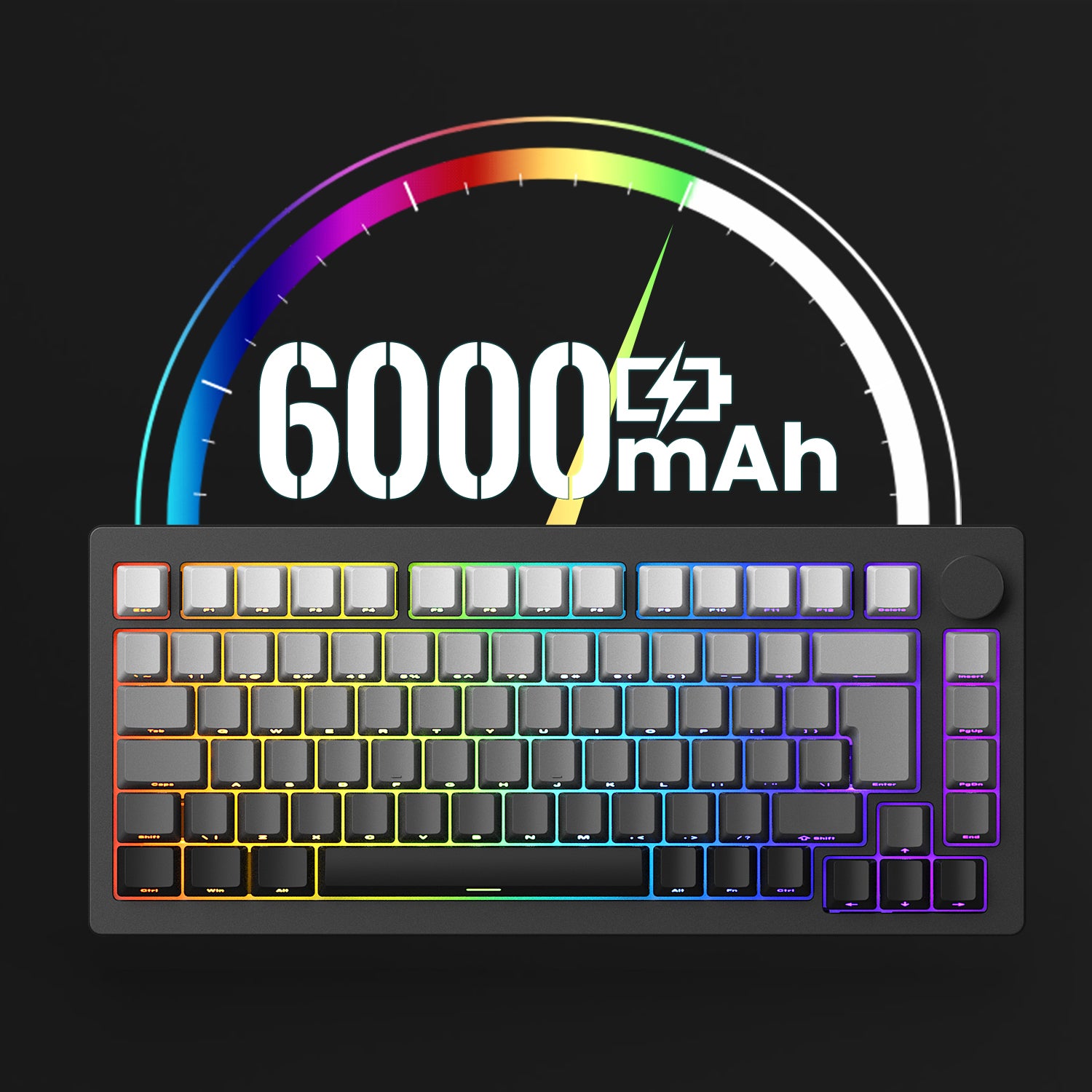 Akko MONSGEEK-M1W v3 HE-SPラピッドトリガーゲーミングキーボード 