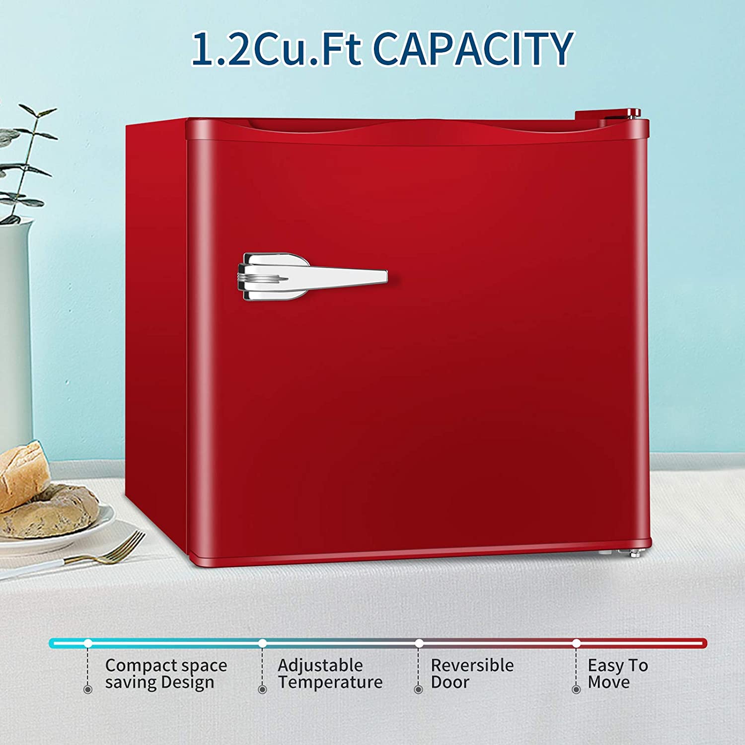 Compact Upright Freezer