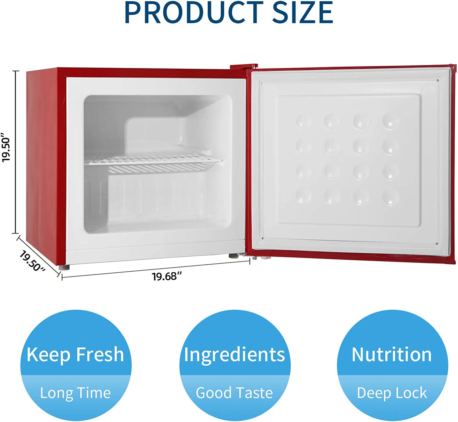 Compact Upright Freezer