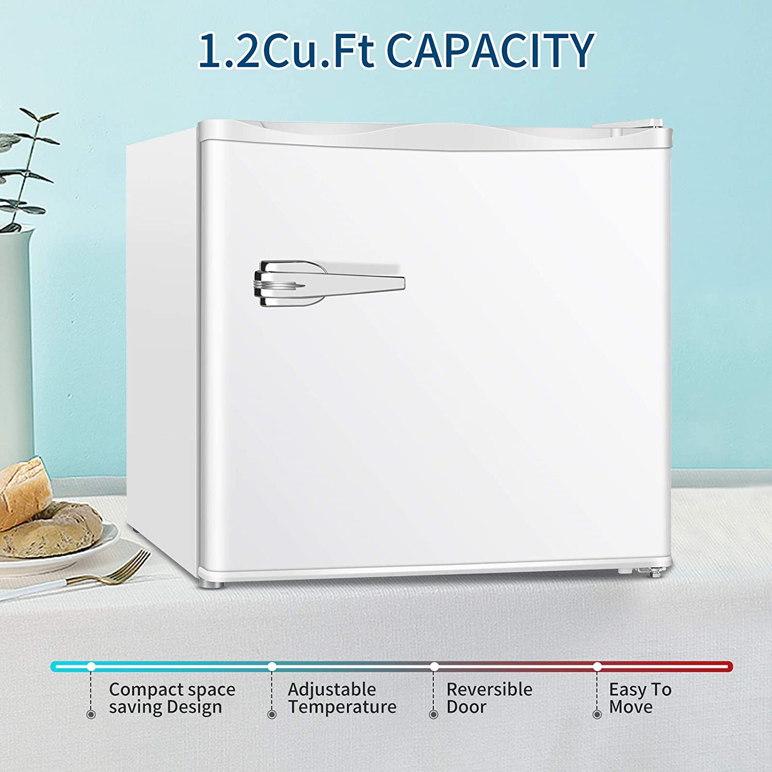 Compact Upright Freezer