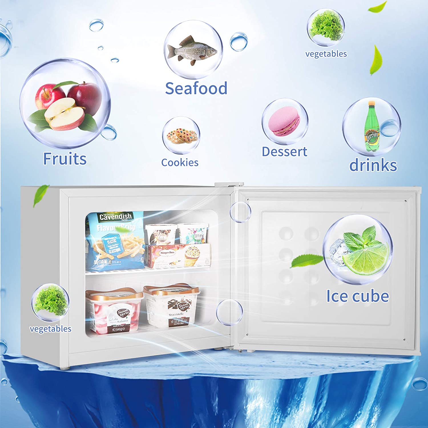 Compact Upright Freezer