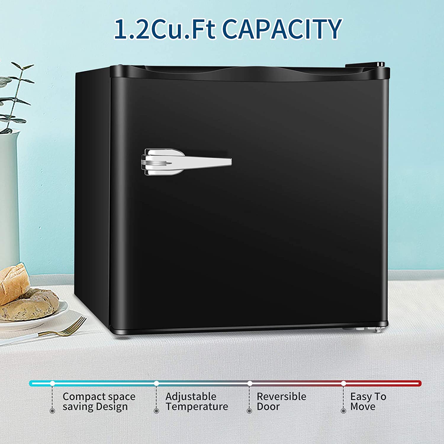 Compact Upright Freezer