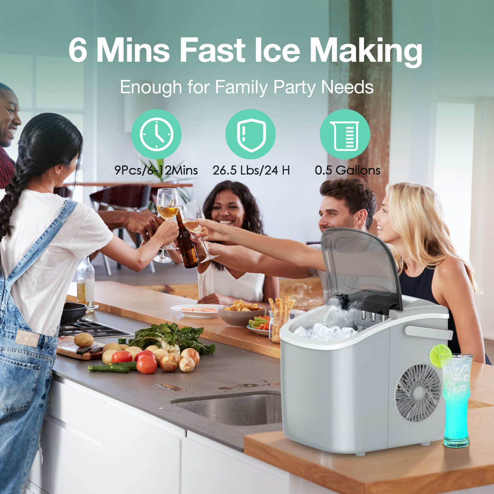 Countertop Ice Maker Z5812H