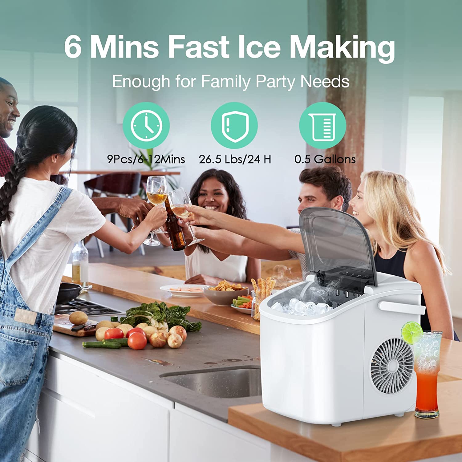 Countertop Ice Maker Z5812H