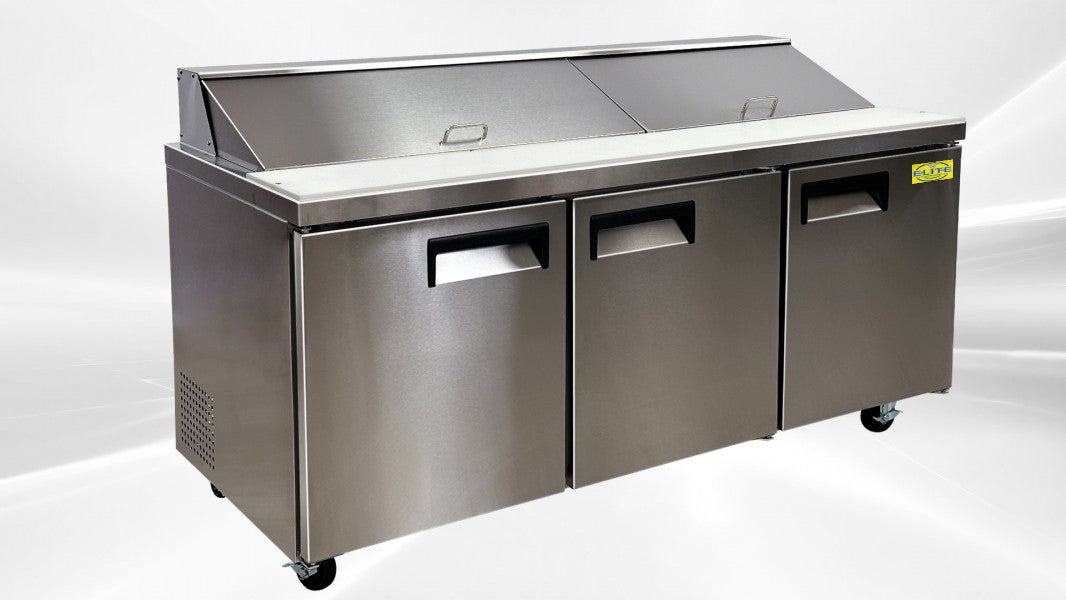 72 inches top two door Sandwich Prep Table NSF XSP72-2