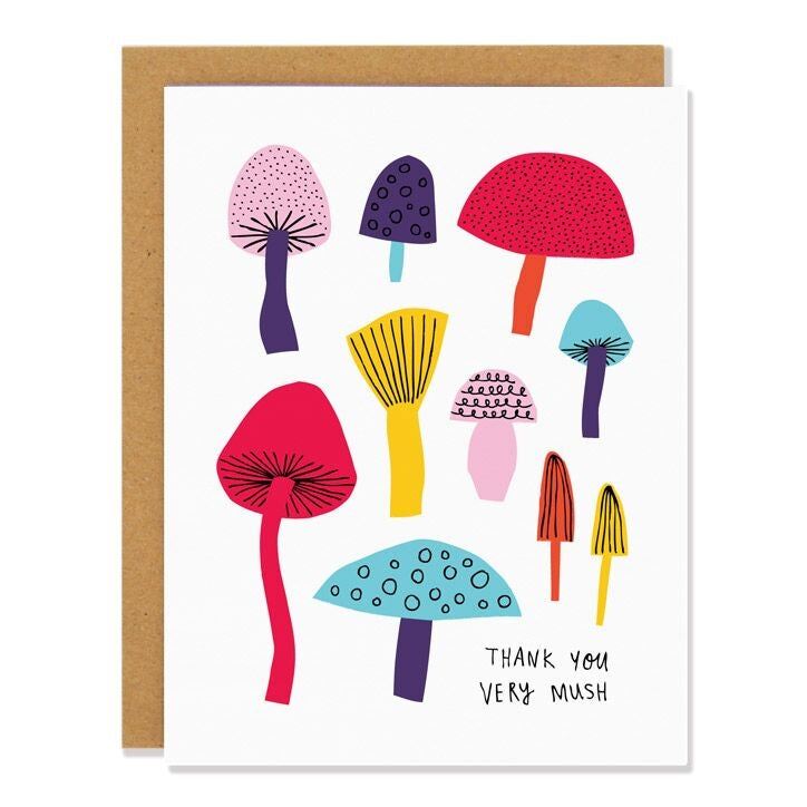 Mushrooms Card