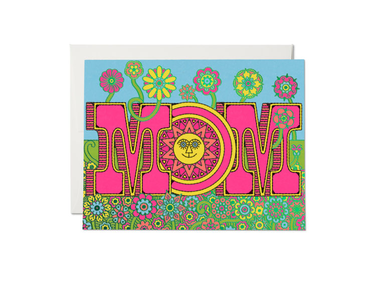 Mom Blooms Card