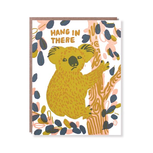 Hang In There Koala Card