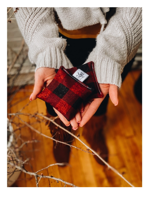 Wicked Warmers - Distressed Red Plaid