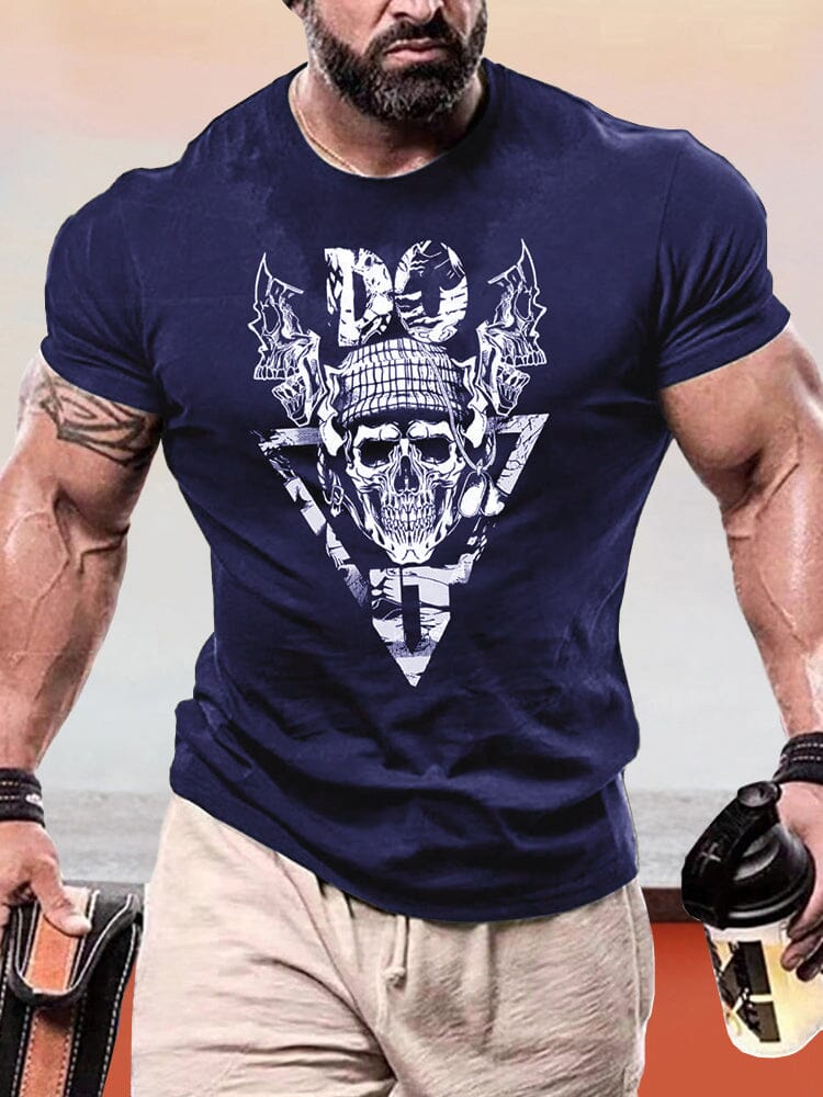 Creative Skull Graphic T-shirt