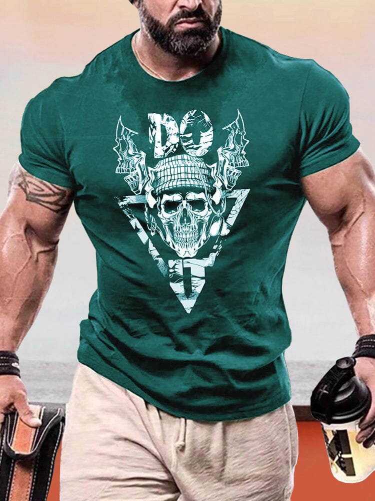 Creative Skull Graphic T-shirt