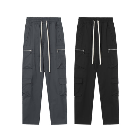 11KN TAPERED BUTTON CARGO PANTS #K6097