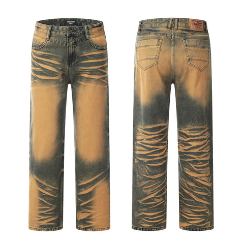11KN Washed Grunge Jeans #K9071