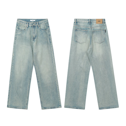 11KN Straight Leg Baggy Boro Jeans #K5179