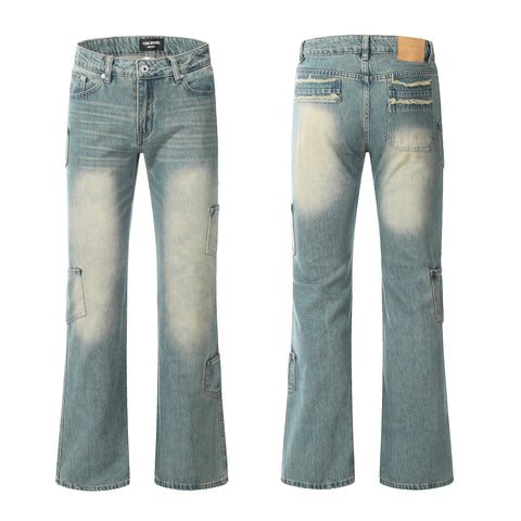 11KN Washed Slim-fit Jeans #N9080