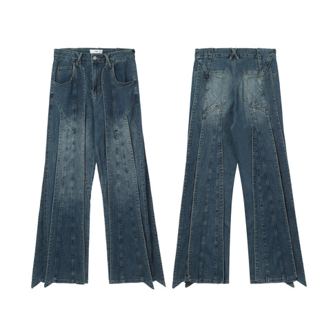 Wide Leg Vintage Washed Jeans #5150