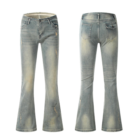 11KN SLIM FIT FLARED JEANS #N5227