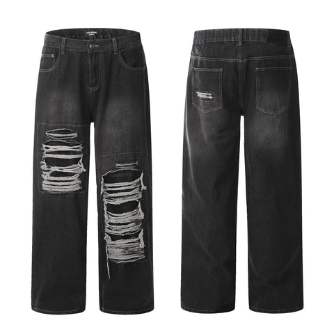 11KN Washed Ripped Jeans #K3201