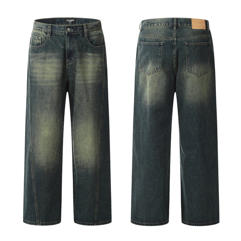 11KN Wide Leg Clean Fit Jeans #K9059