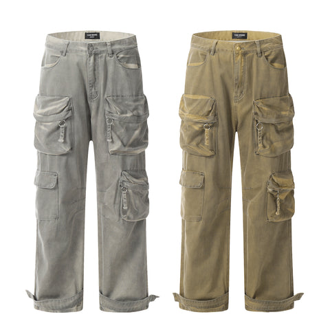 11KN Multi Pockets Carpenter Cargo Pants #K3195