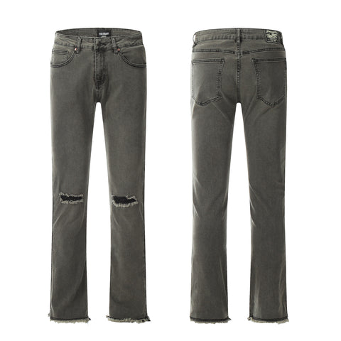 11KN Slim Straight Ripped Jeans #DM5250