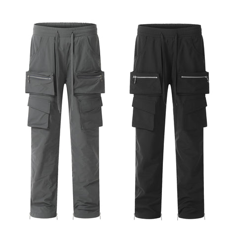 11KN PARACHUTE ZIPPERED PANTS #KJ6138