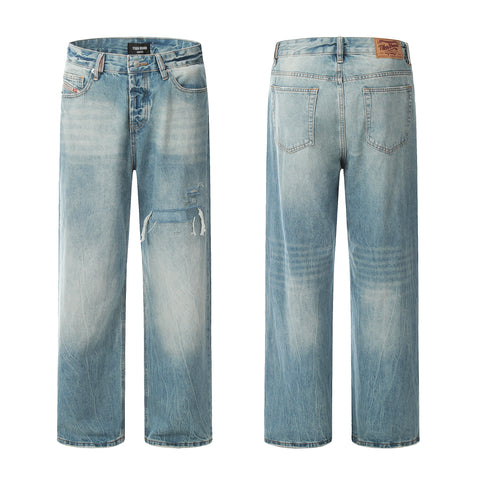 11KN Straight-Leg Relaxed Fit Jeans #K5229