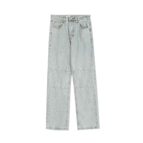 11KN BAGGY LIGHT WASH JEANS #K587