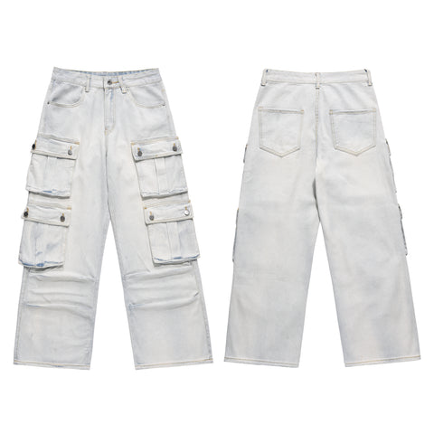 11KN Carpenter Multi Pockets Jeans #F9022