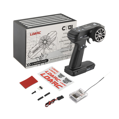 CT01 8 Channel Surface Radio for RC Car & Tank & Boat
